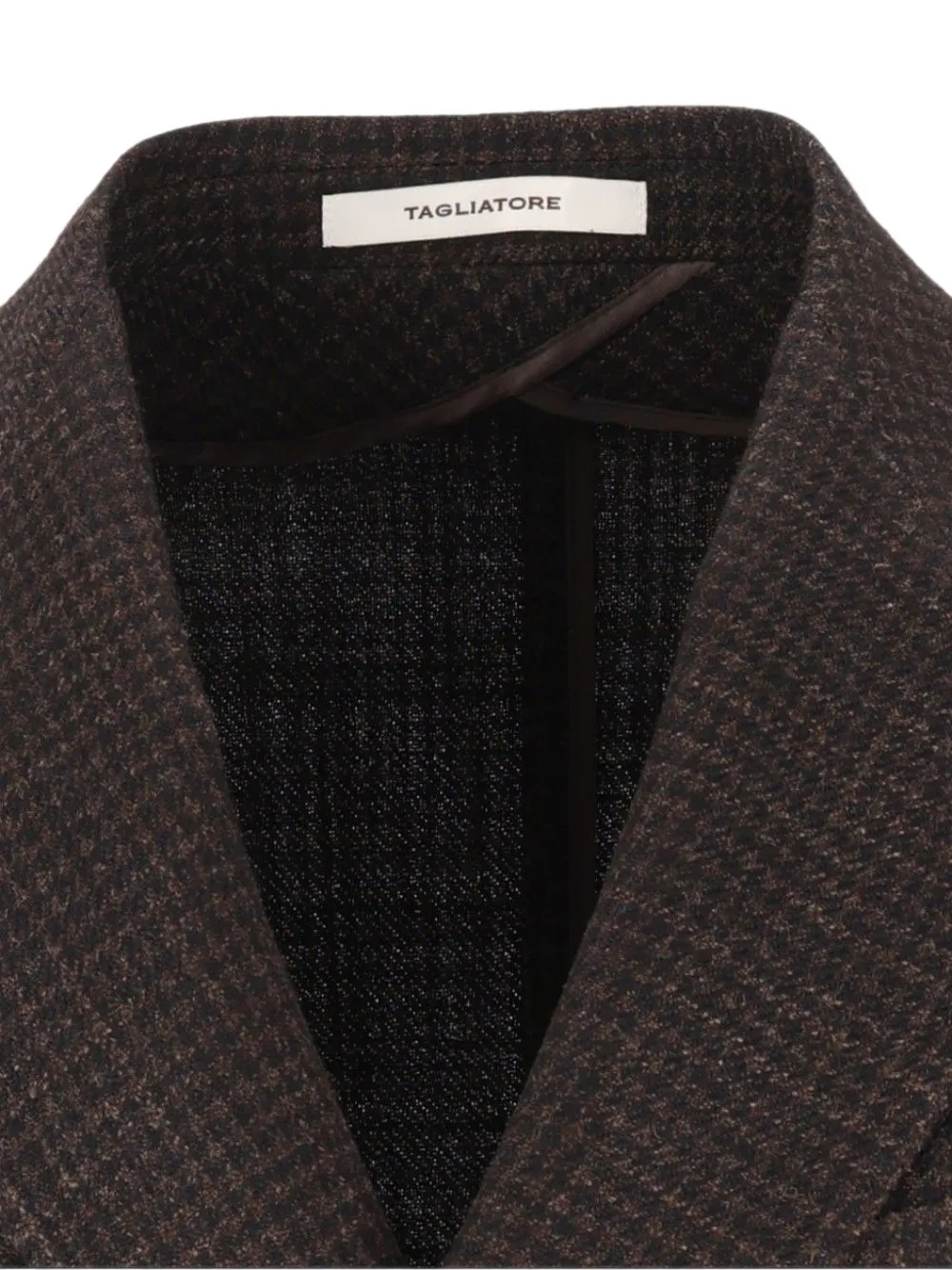 Tagliatore Montecarlo blazer met dubbele rij knopen Bruin