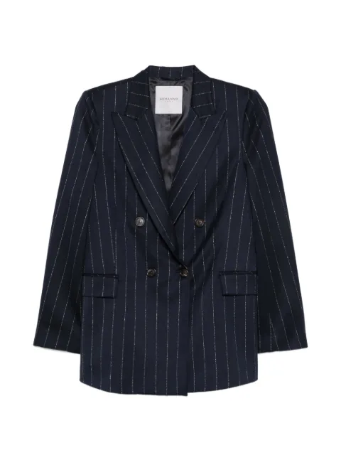 ERMANNO FIRENZE  pinstripe double-breasted blazer