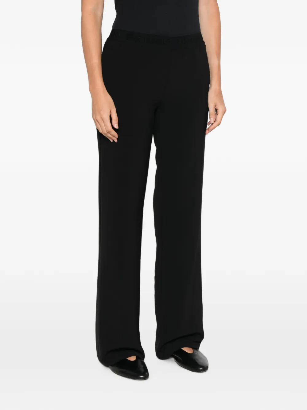 ERMANNO FIRENZE Straight broek Zwart