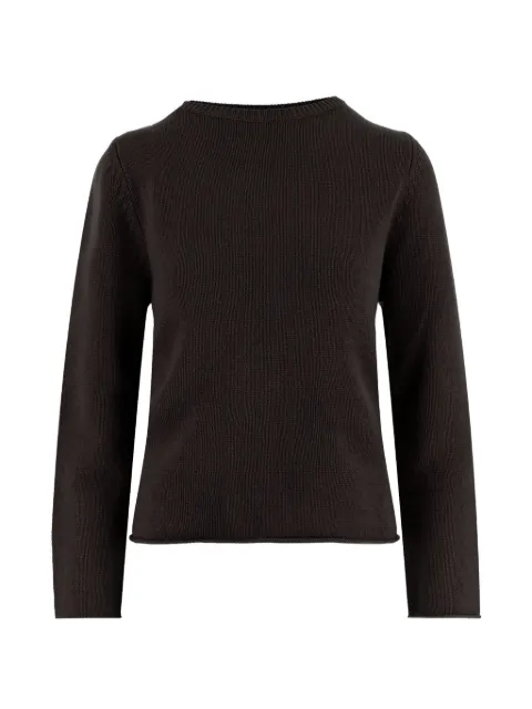 Allude Kaschmirpullover mit Rundhalsausschnitt