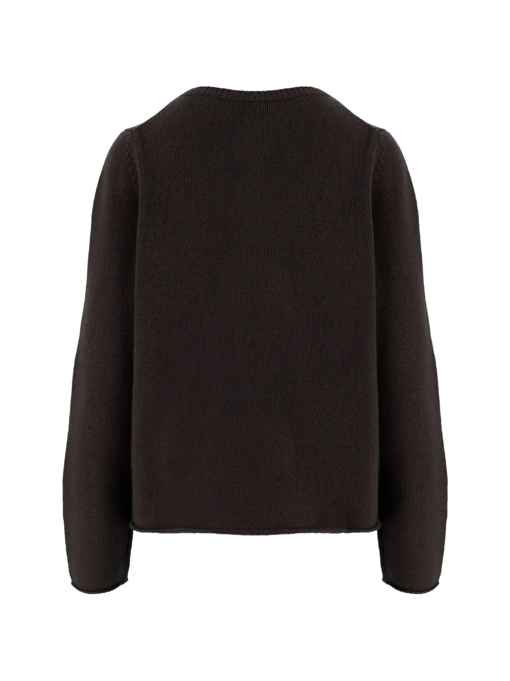 Allude Kasjmier trui met ronde hals Bruin