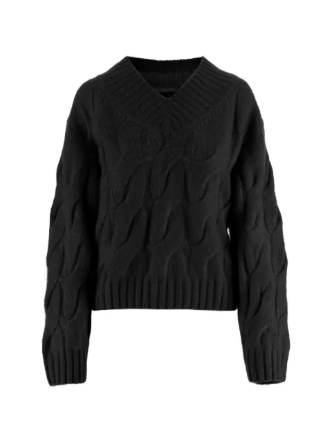 Allude Pullover mit V-Ausschnitt