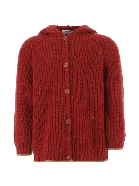 1+ In The Family hooded cardigan