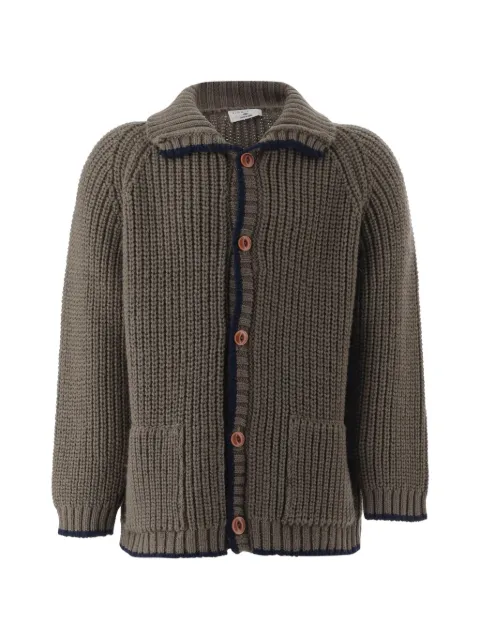 1+ In The Family chunky-knit button-up cardigan