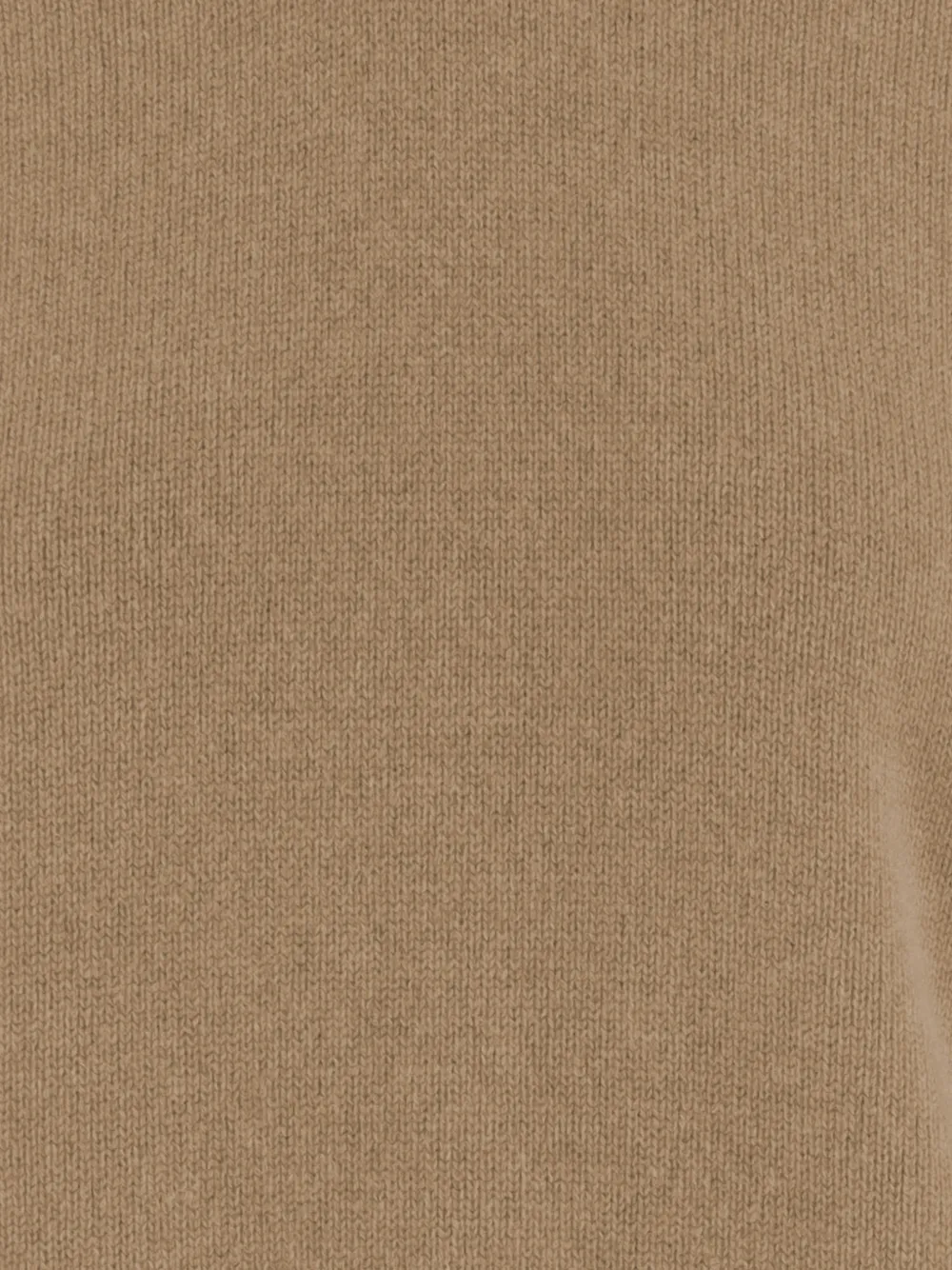SA SU PHI Kasjmier trui met geribbelde afwerking Beige