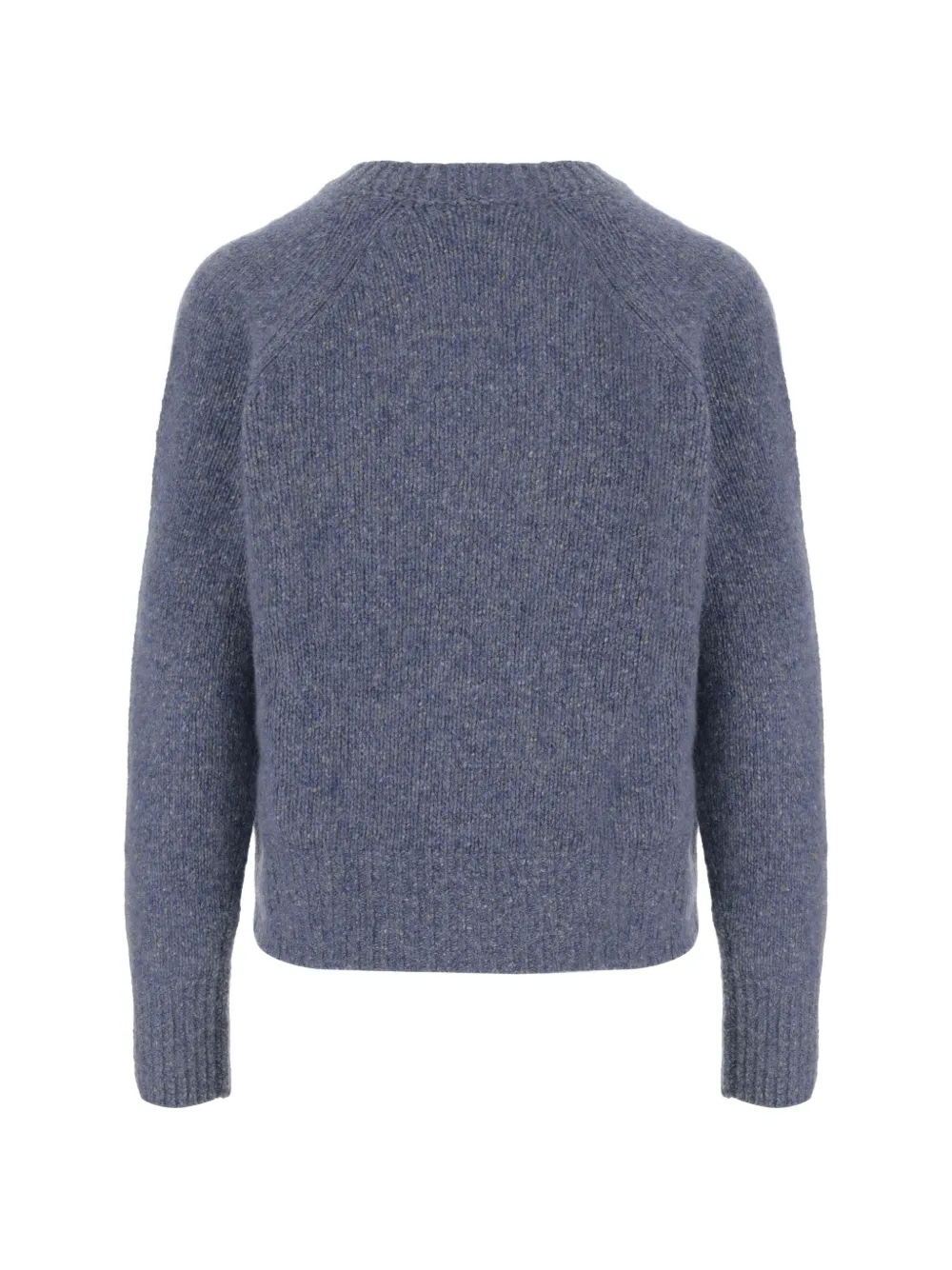 Allude Trui met ronde hals en raglan mouwen Blauw