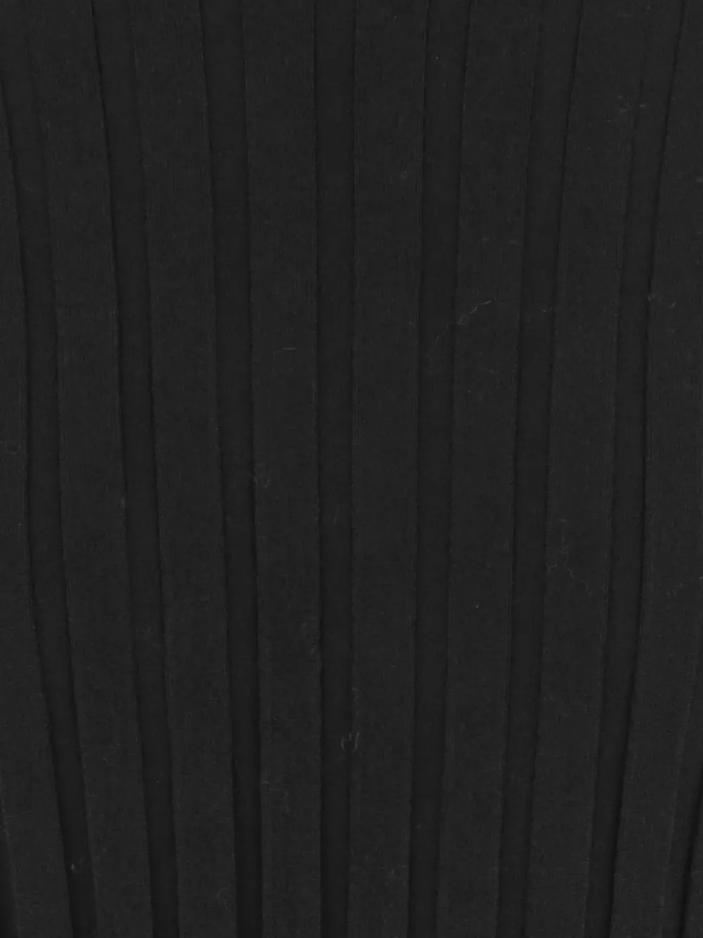 Allude Ribgebreide coltrui Zwart