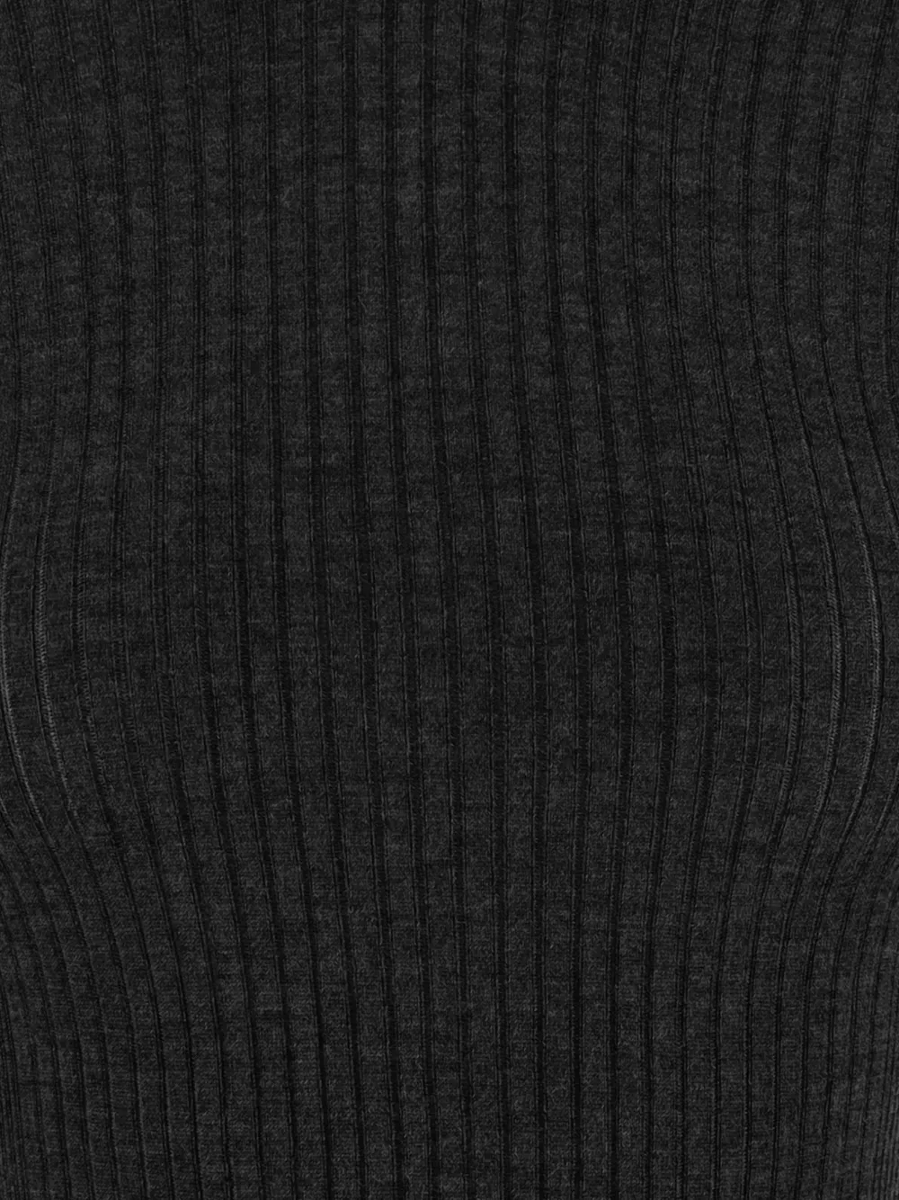 SA SU PHI Ribgebreide trui met raglan mouwen Zwart