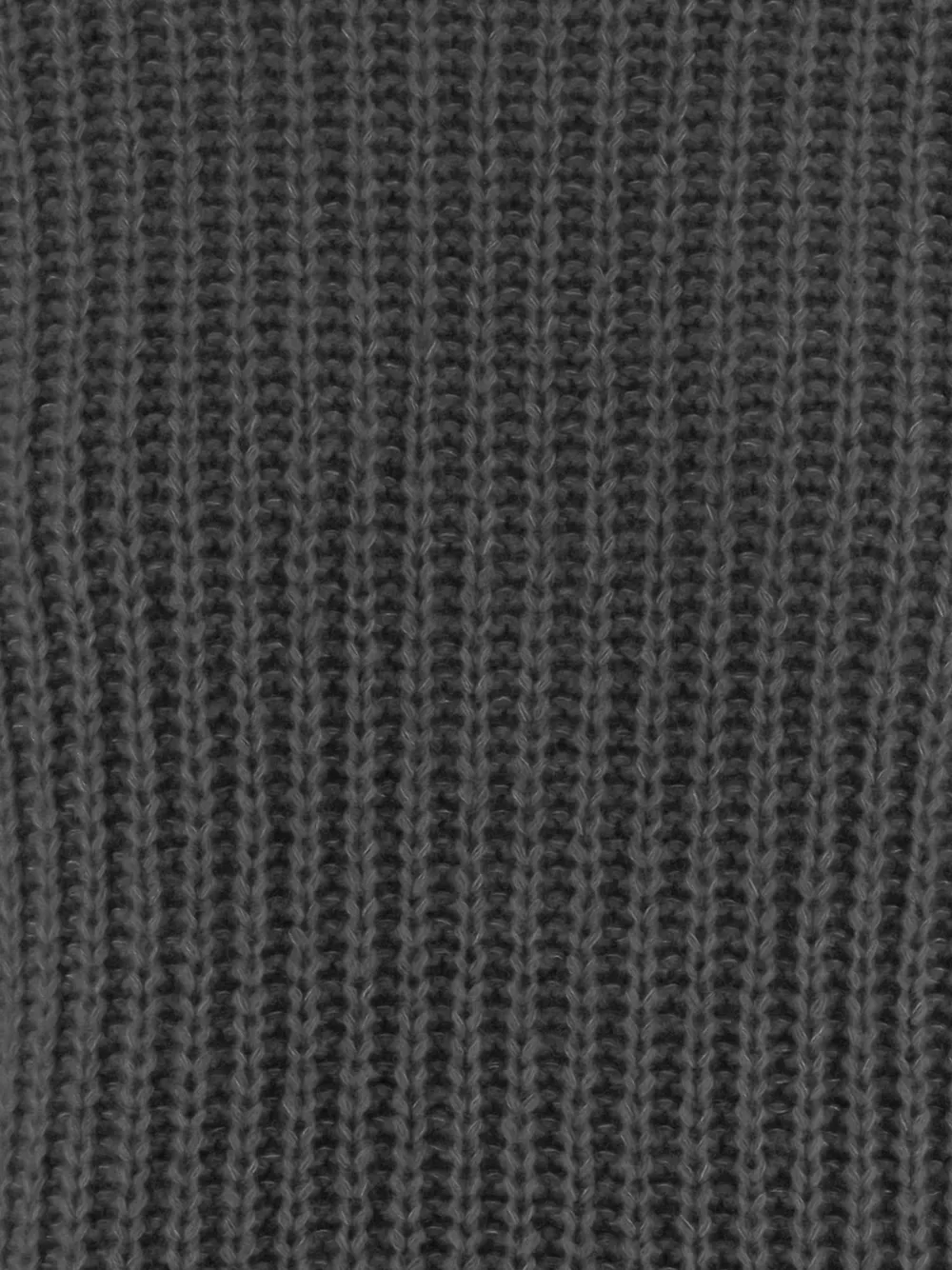 Allude ribbed-knit turtleneck sweater Grijs