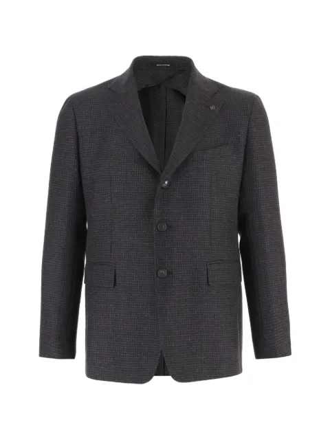 Tagliatore houndstooth wool blazer