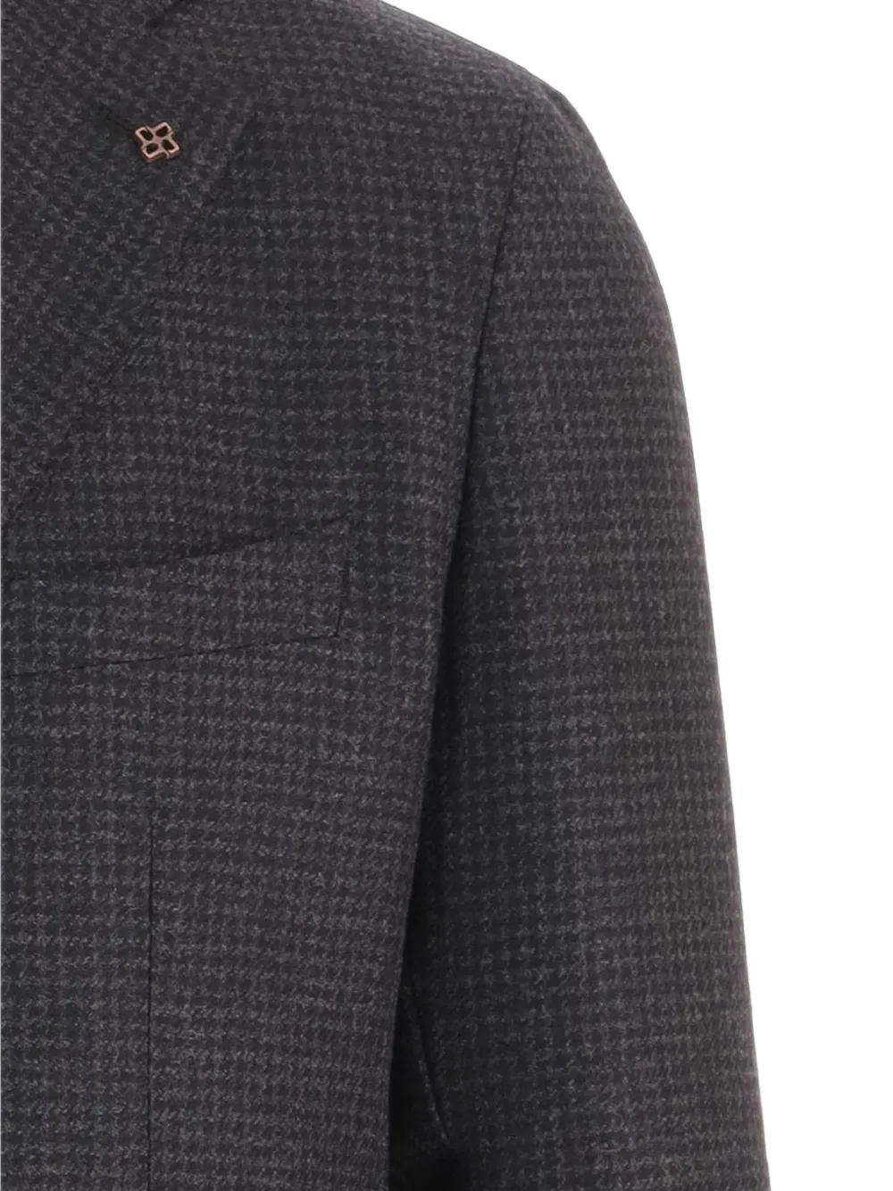 Tagliatore Blazer met pied-de-poule print Grijs