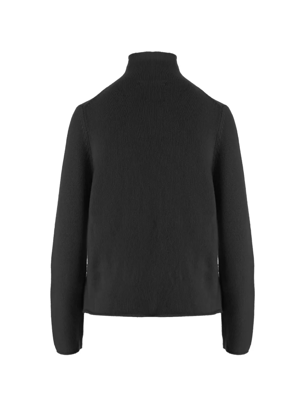 Allude turtleneck knit sweater Zwart