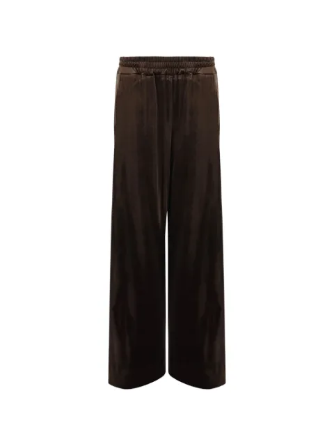 DON'T @ ME  pantalones anchos de terciopelo