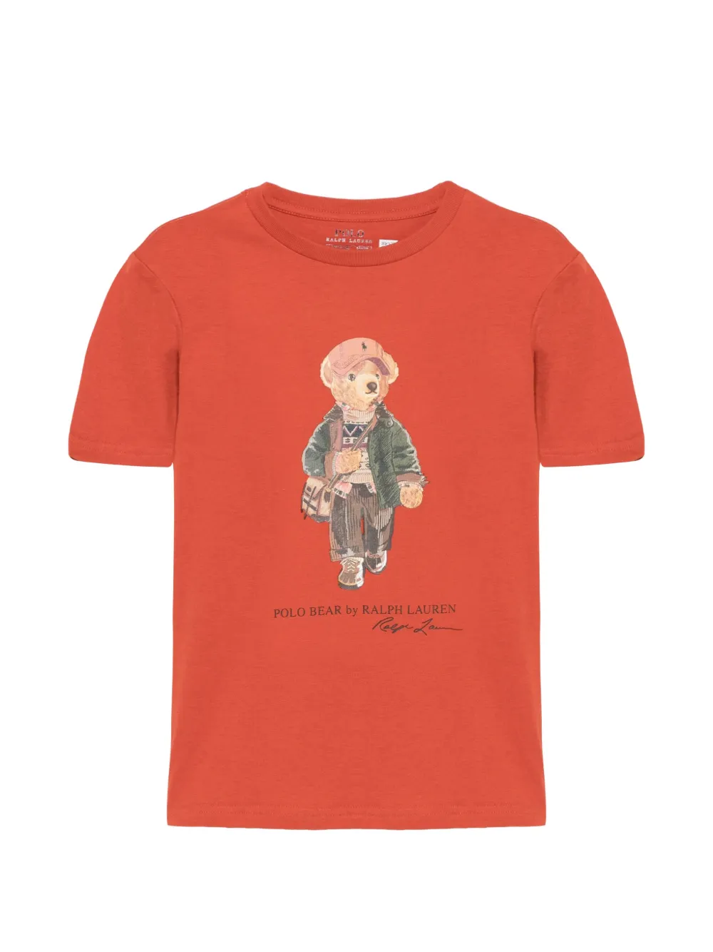 POLO RALPH LAUREN KIDS Polo Bear T-shirt - Arancione