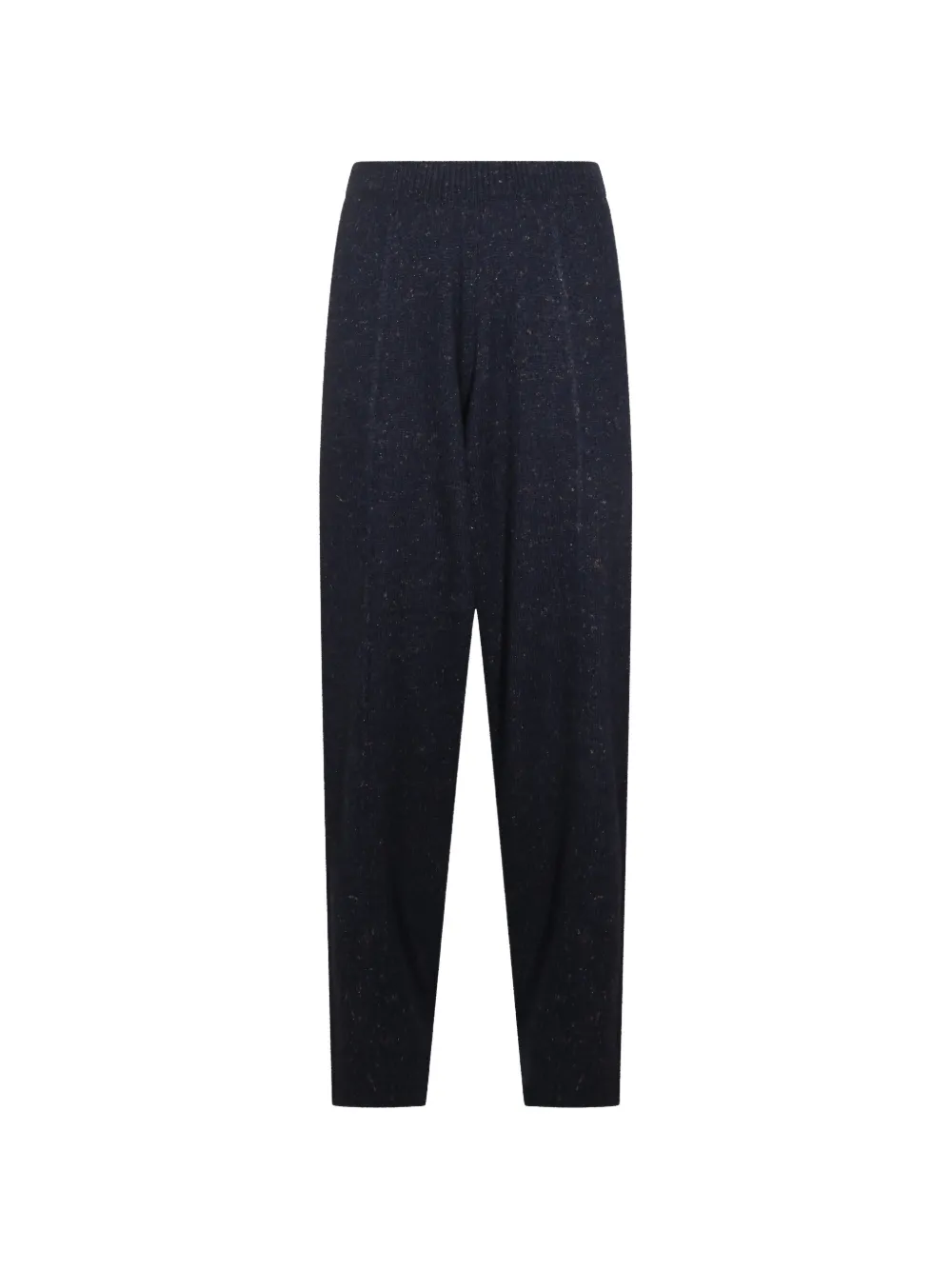 Fabiana Filippi flecked knit trousers - Blu