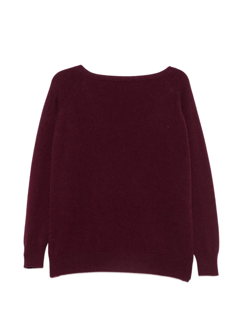 Plan C Trui met V-hals Rood
