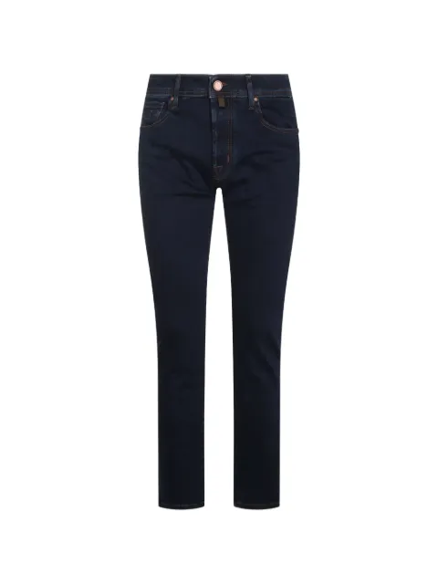 Jacob Cohën logo-patch slim-fit jeans