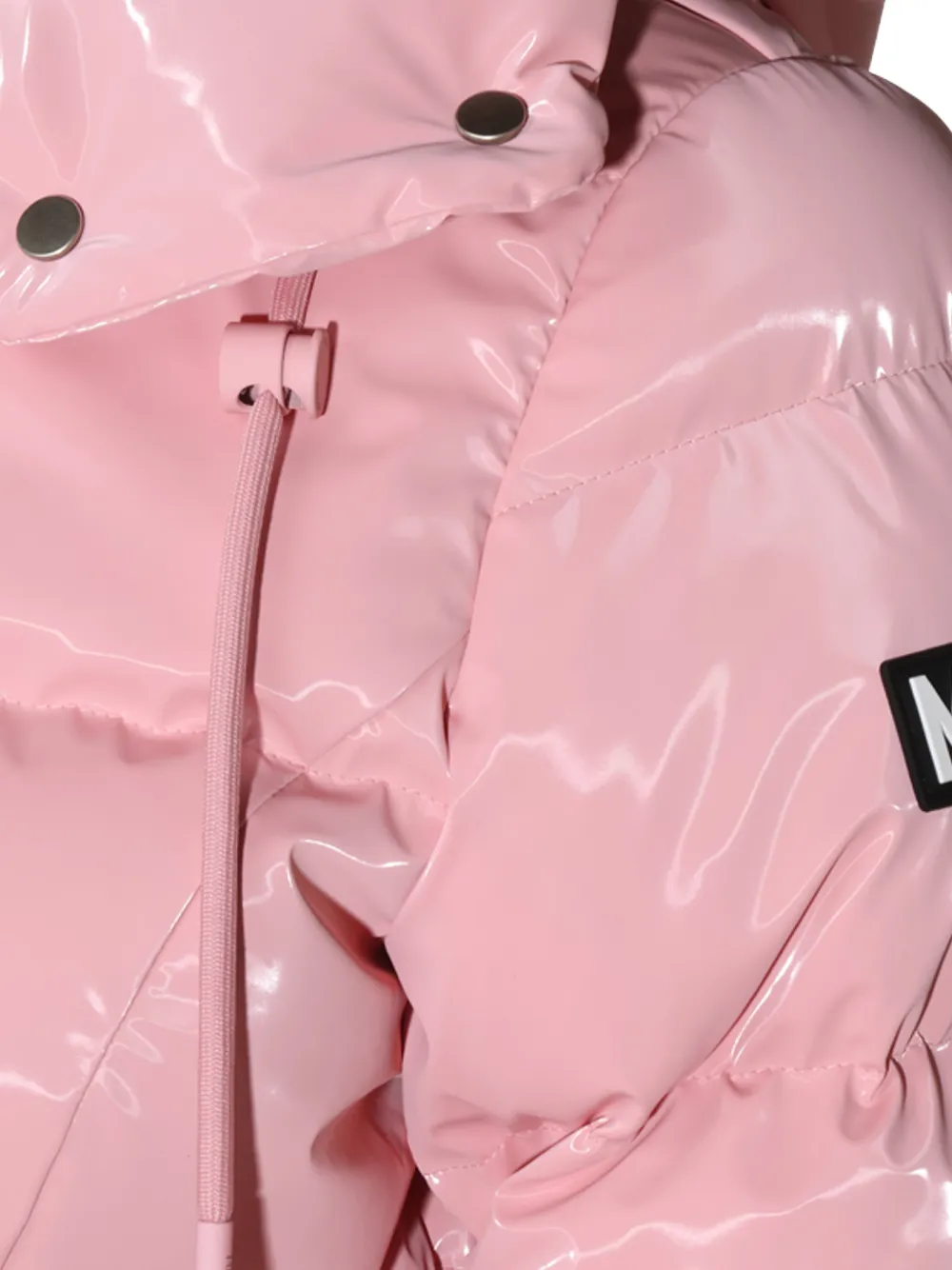 Mackage Madalyn-GLO quilted hooded jacket Roze