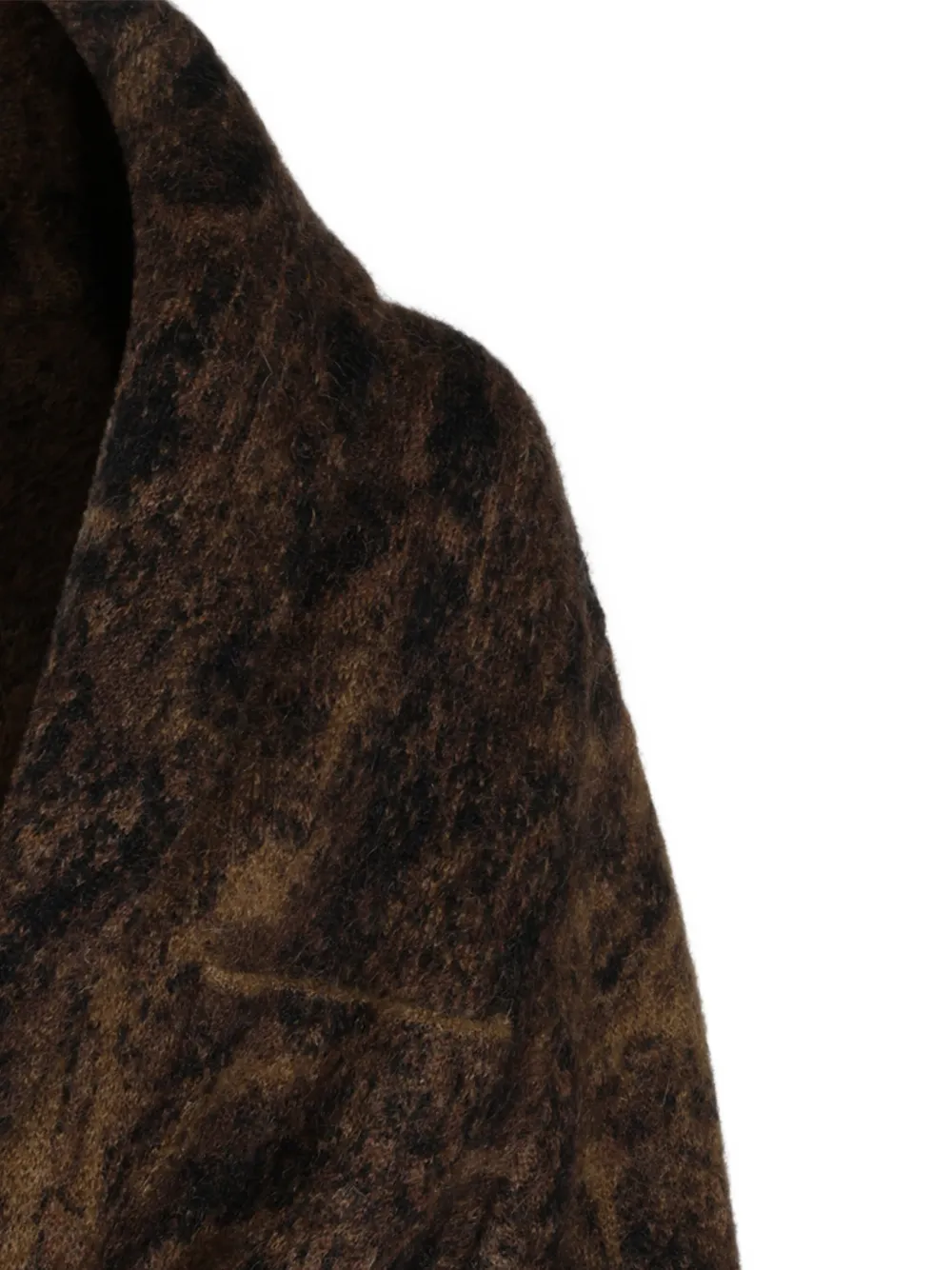 ETRO Vest met luipaardprint Bruin