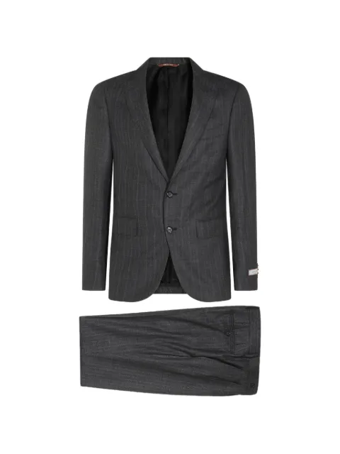 Canali pinstriped wool suit