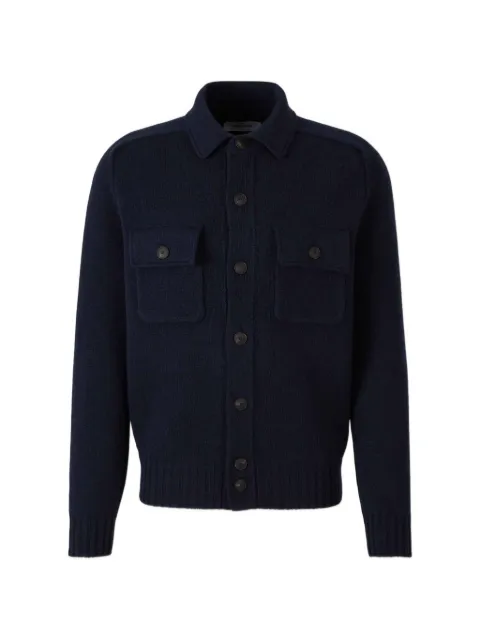 Gran Sasso knitted flap-pocket cardigan