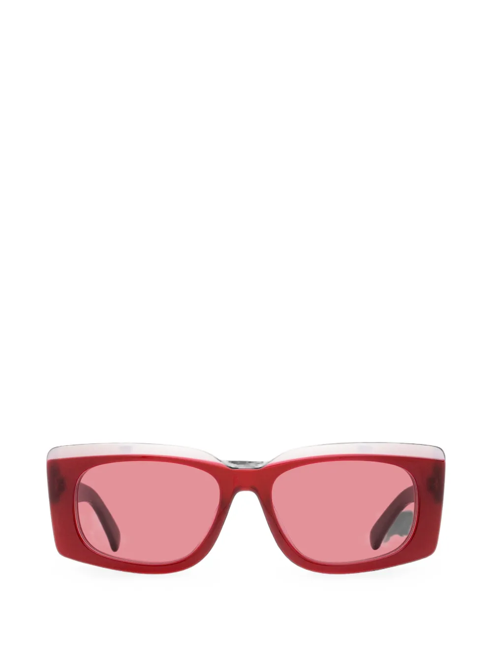 Ferragamo Eyewear oversized rectangle-frame sunglasses · One Size