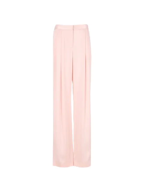 TOM FORD double-pleat silk-satin trousers