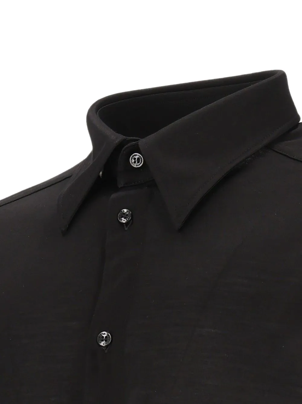 Dolce & Gabbana Martini blouse van gemêleerd jersey Zwart