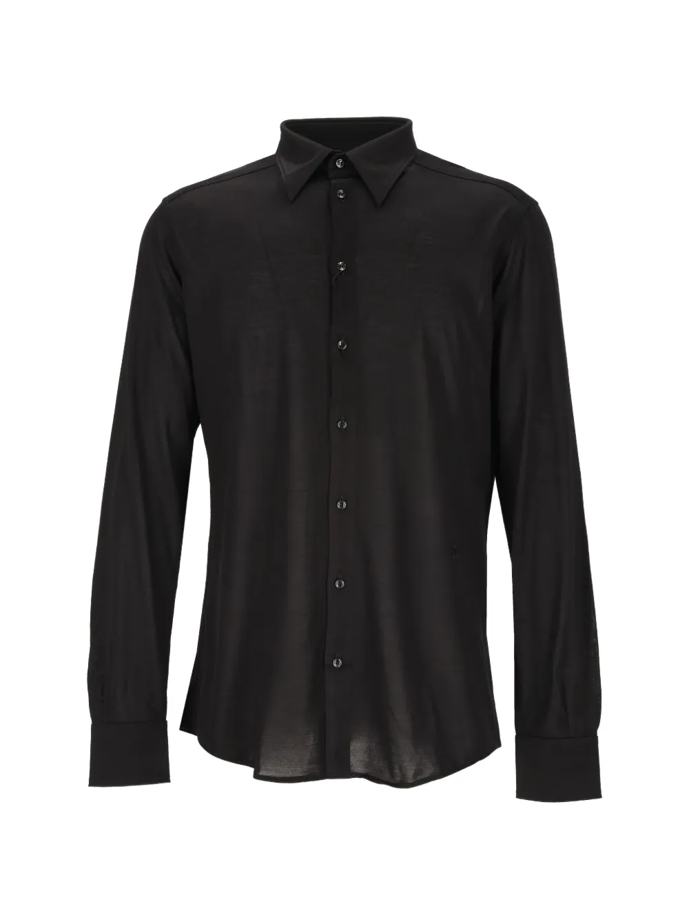 Dolce & Gabbana Martini shirt in melange jersey - Nero