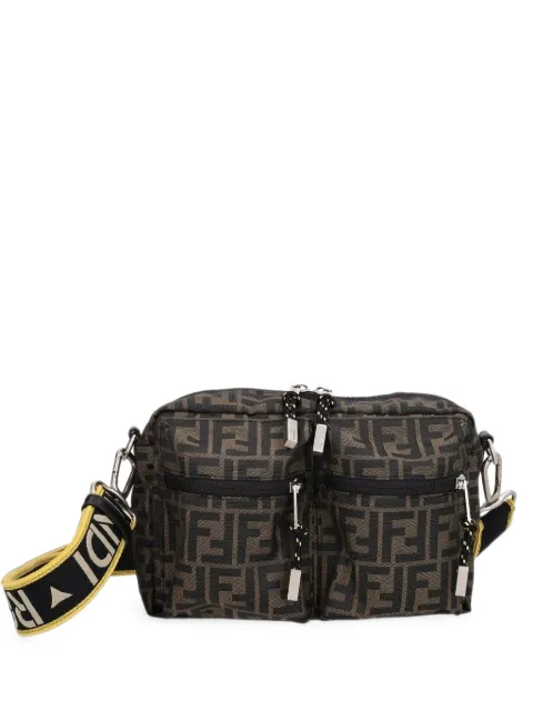 FENDI FF logo-print camera bag