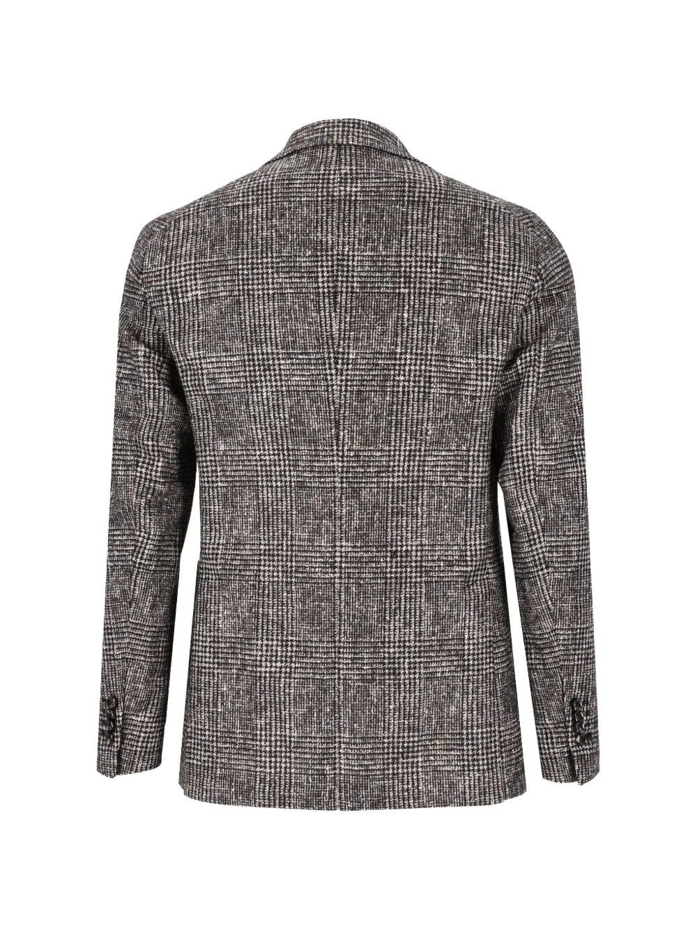 Tagliatore Montecarlo Prince of Wales geruite blazer Zwart