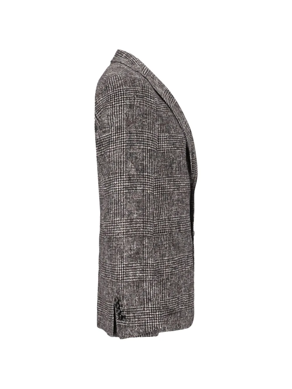 Tagliatore Montecarlo Prince of Wales geruite blazer Zwart