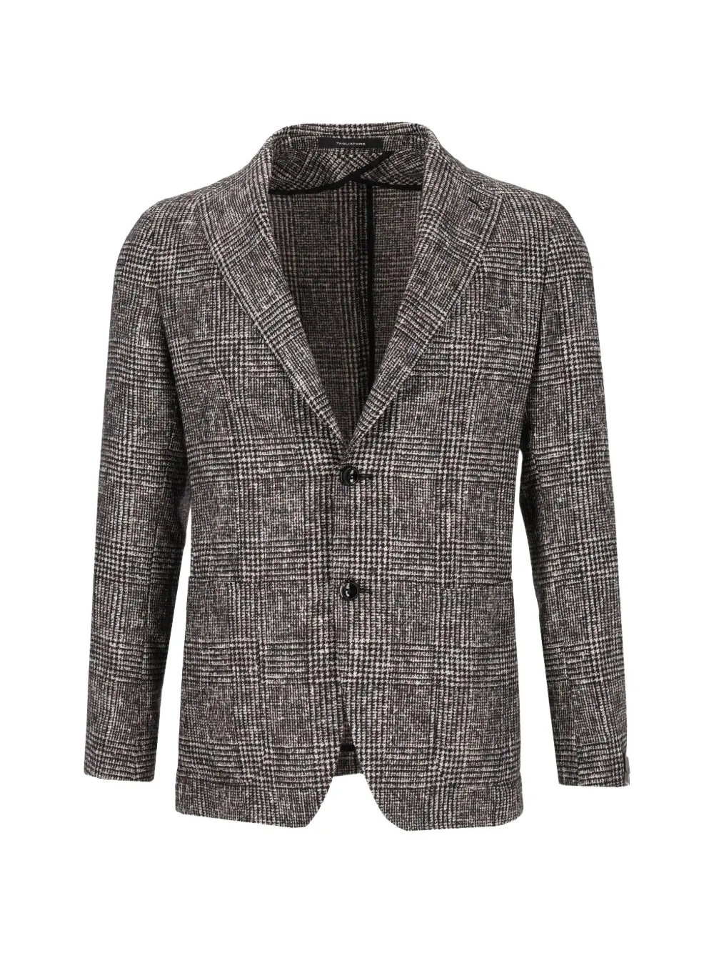 Tagliatore Montecarlo Prince of Wales check blazer - Nero