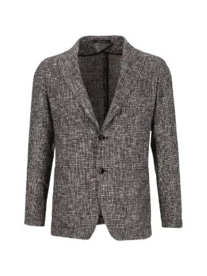 Lardini チェック ジャケット | グレー | FARFETCH JP