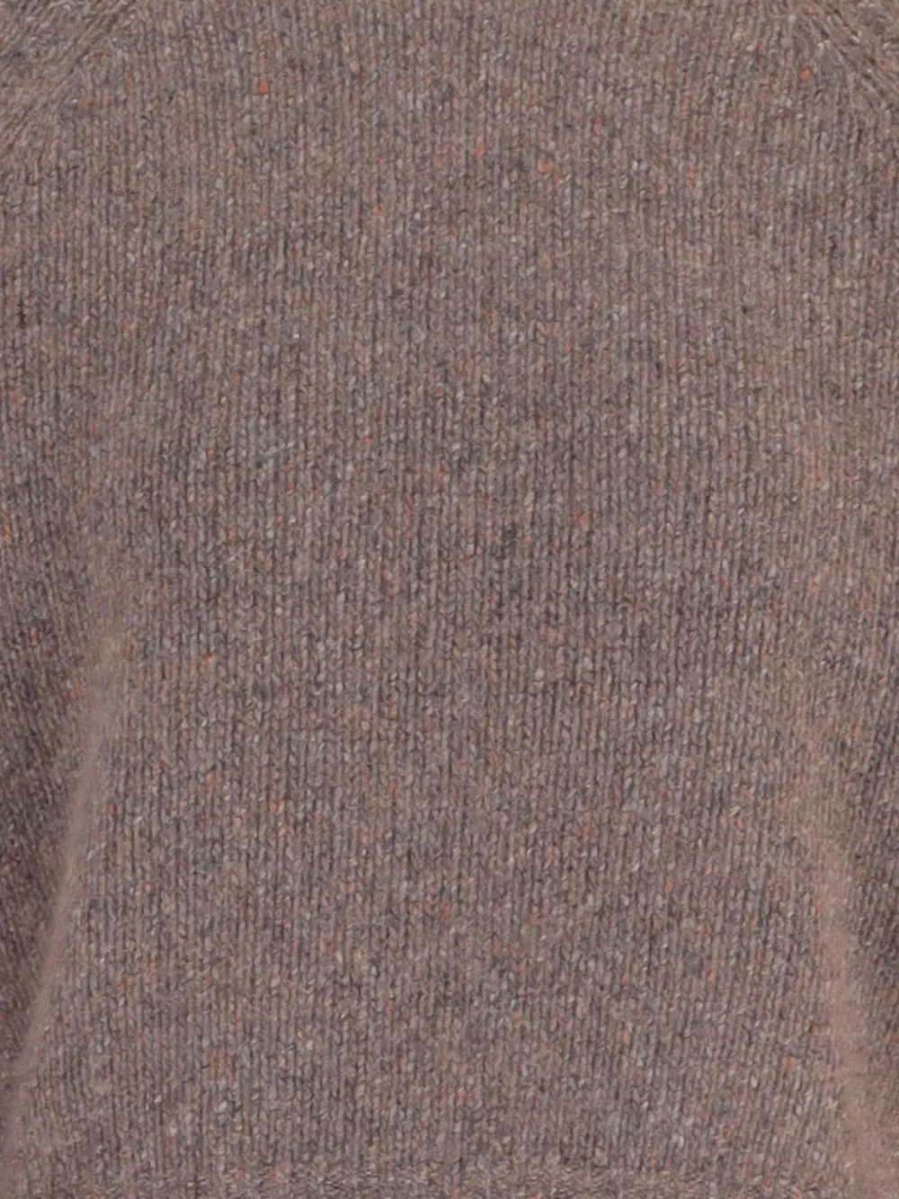 Allude Trui met ronde hals en raglan mouwen Bruin