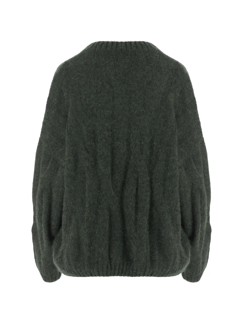 Allude Trui met hoge hals Groen