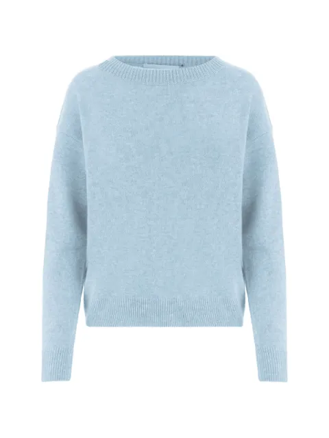 Allude jersey con ribete de canalé
