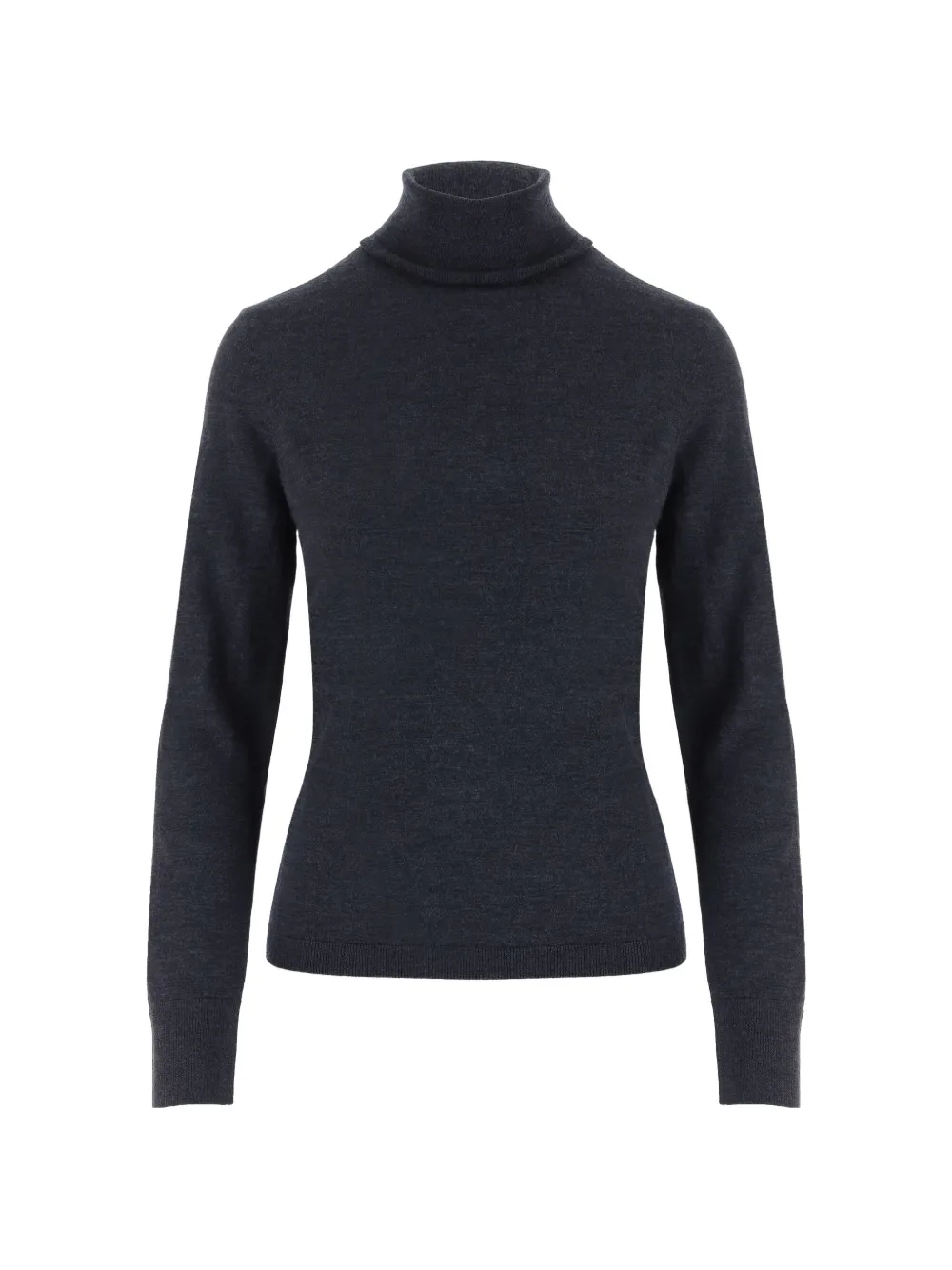 Allude Maglione a collo alto in lana - Nero