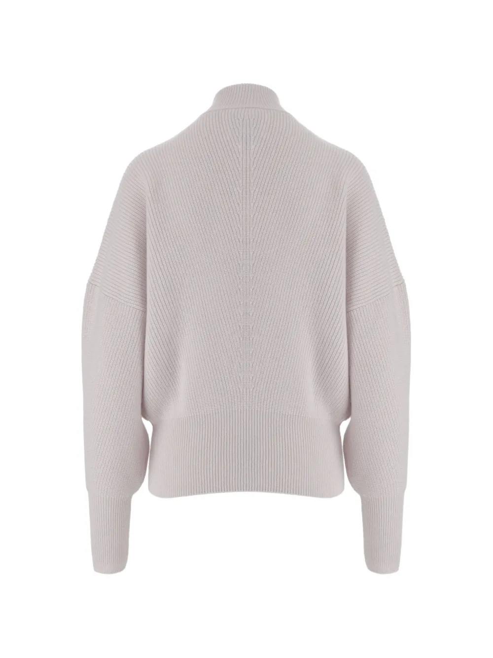 SA SU PHI Ribgebreid vest met lange mouwen Beige