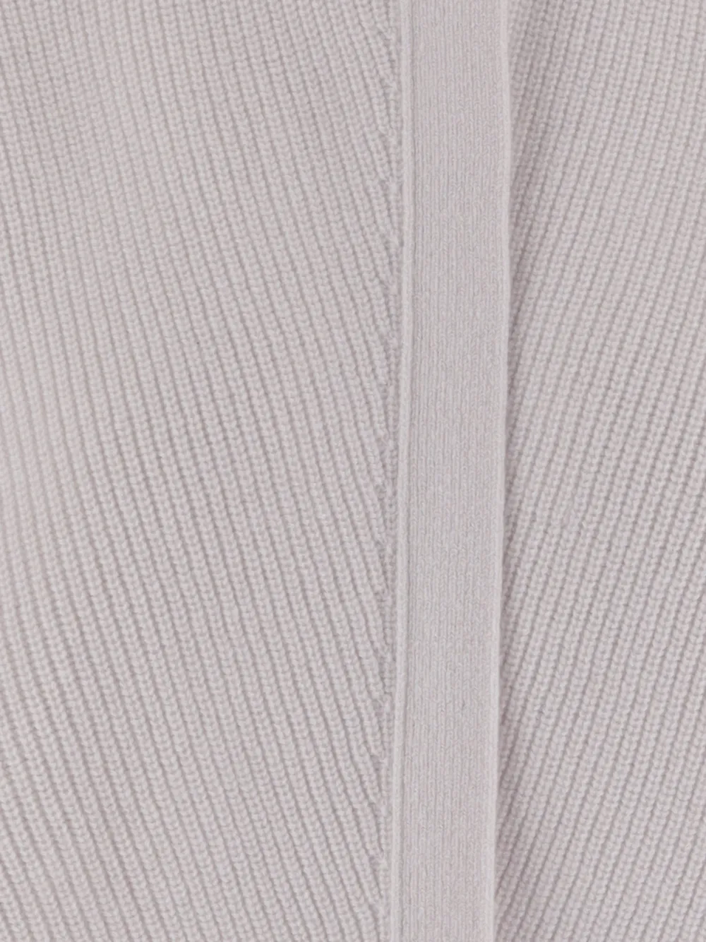 SA SU PHI Ribgebreid vest met lange mouwen Beige