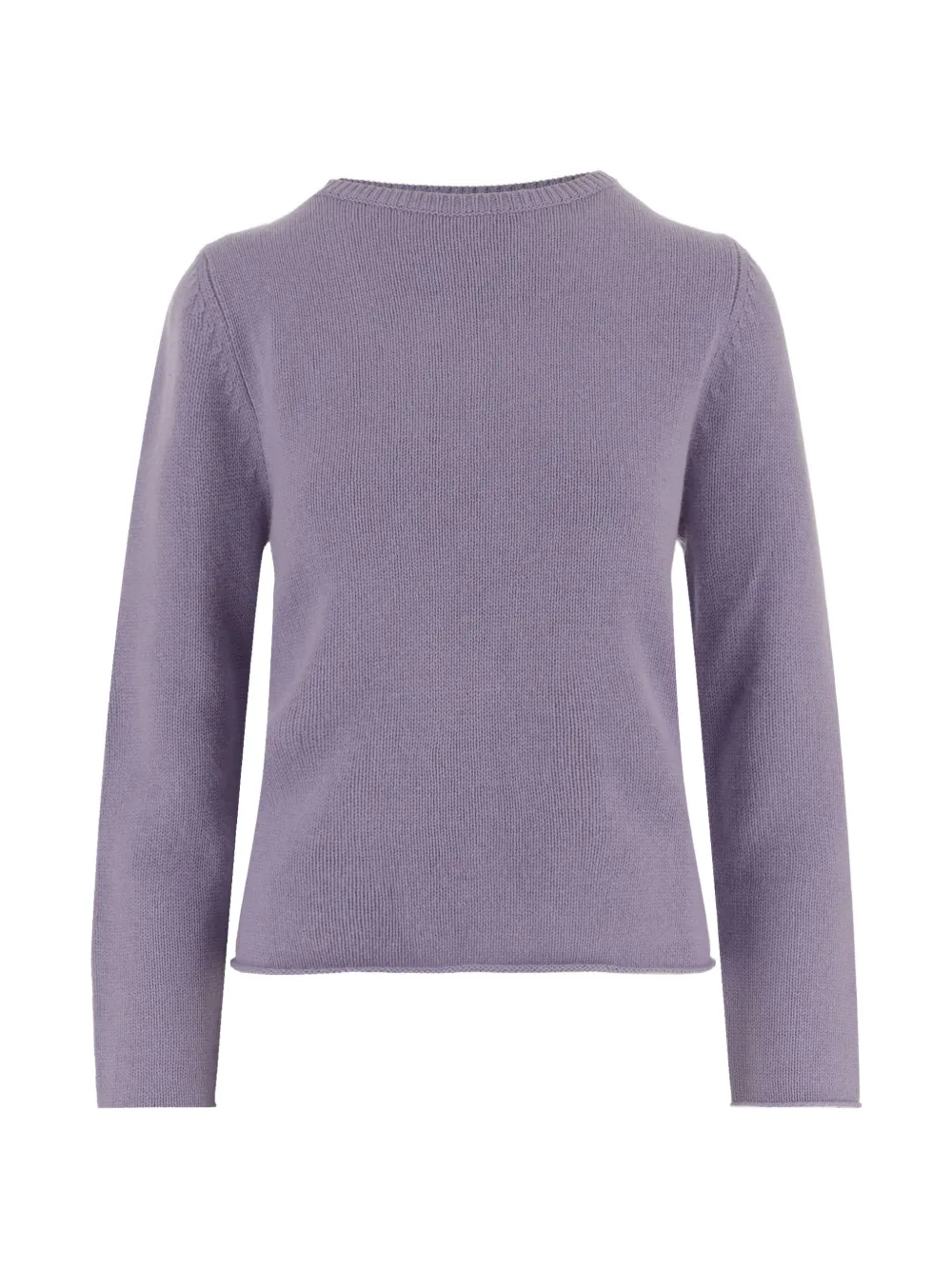 Allude crew neck long-sleeve sweater