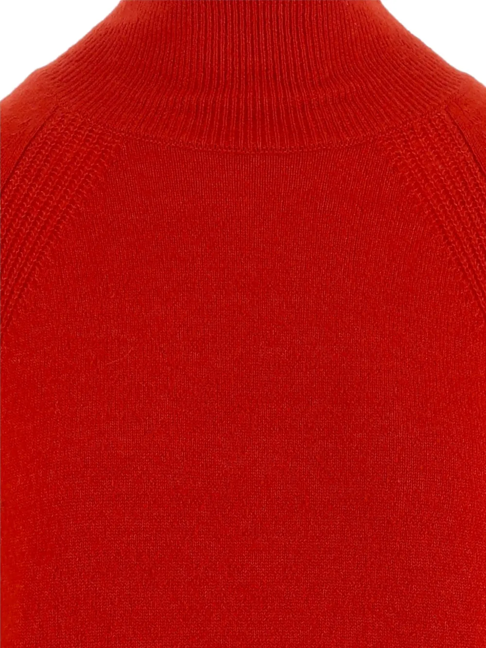 SA SU PHI Trui met raglan mouwen en hoge hals Rood