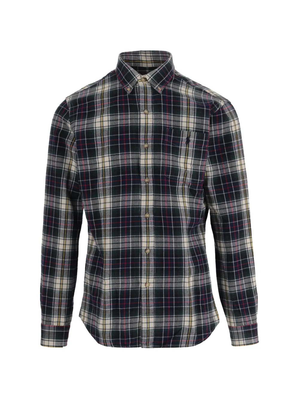 Polo Ralph Lauren check-print button-down shirt - Blau