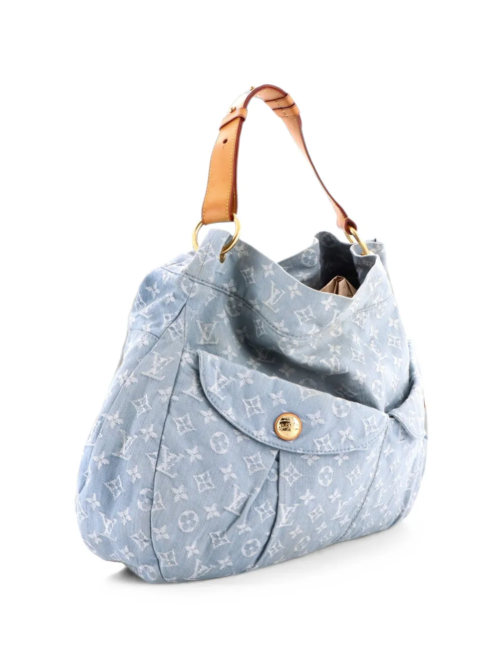 Louis Vuitton Pre-Owned Daily Handbag Denim GM hobo bag - Blau