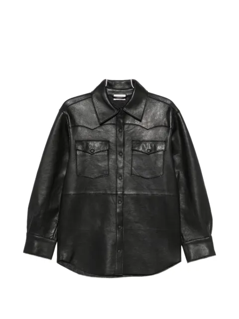 P.A.R.O.S.H. leather western-style leather jacket