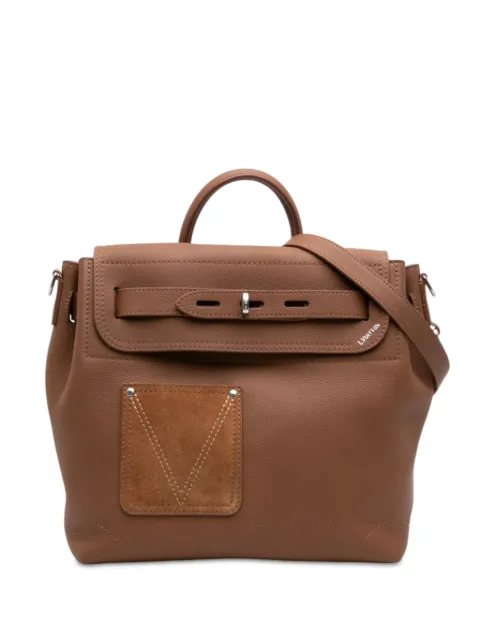 Louis Vuitton Pre-Owned 2021-2026 LV Touch Calfskin Steamer 30 satchel