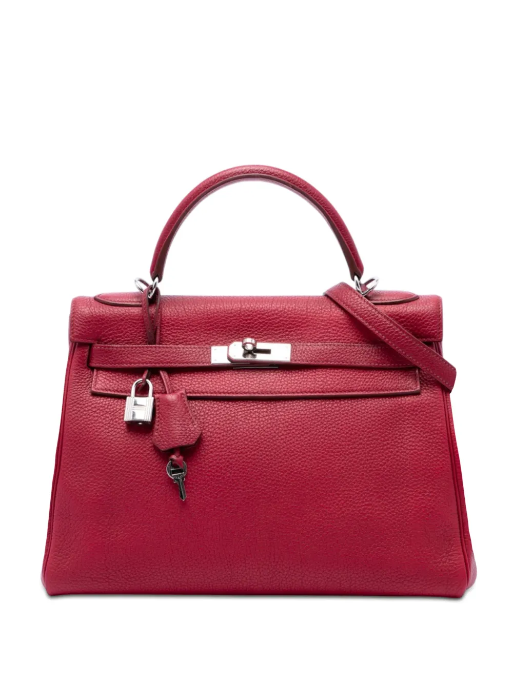 Hermès Pre-Owned 2012 Togo Kelly II Retourne 32 satchel - Rot