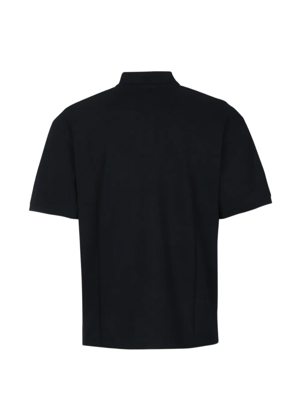 Stone Island 50 2 piqué poloshirt van biologisch katoen Zwart