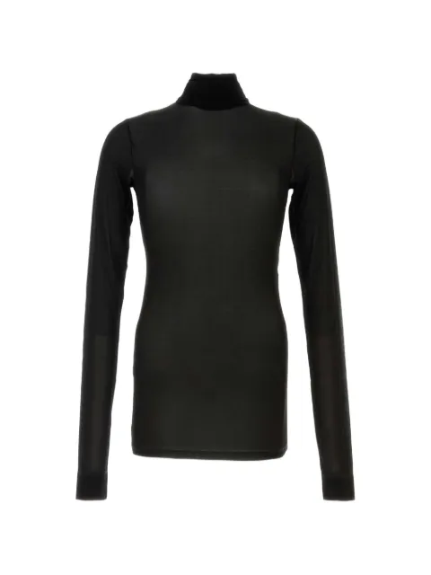 Saint Laurent roll-neck long-sleeve T-shirt