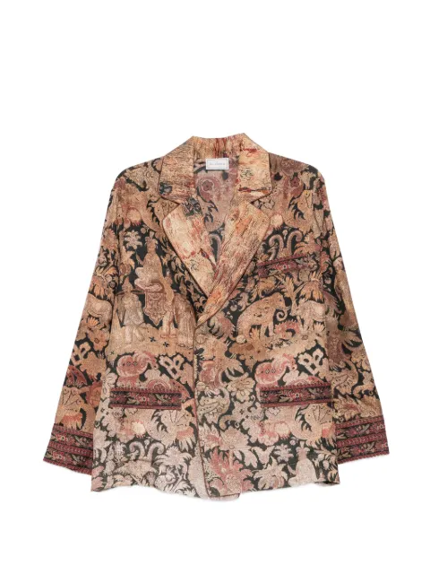 Pierre-Louis Mascia chaqueta con estampado gráfico